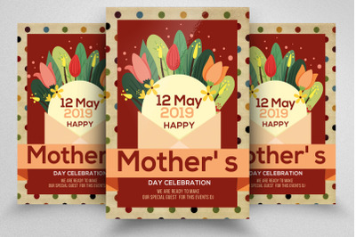 Happy Mother&#039;s Day Flyer Template