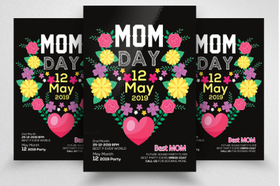 Mothers Day Flyer Print Template