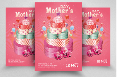 Mothers Day Flyer Print Template