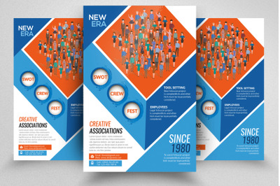 Employment Agency Flyer template