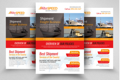 International Freight / Shipment Services Flyer