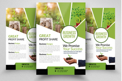 Business Profit Flyer Template