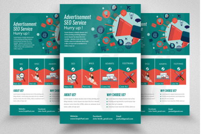 SEO / Web Flyer Template