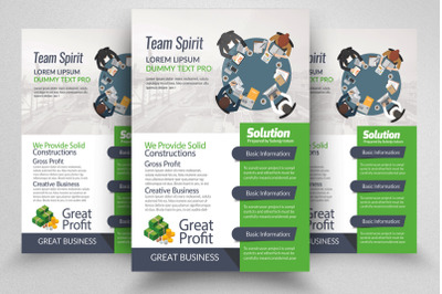 Business Recruitment Flyer template