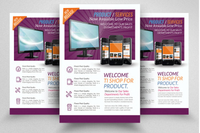 Product Promotion Flyer Template