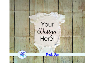 Baby Onesie Mock Ups