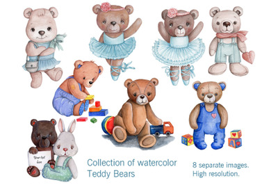 New collection of Teddy Bears