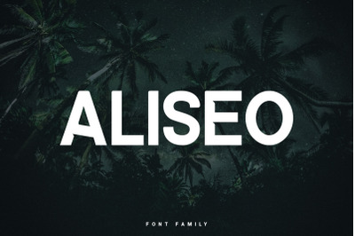 Aliseo Font Family - Sans Serif