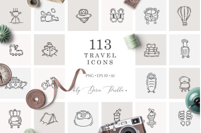TRAVEL ICONS COLLECTION