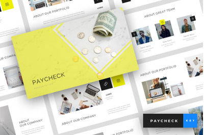 Paycheck - Finance Keynote Template