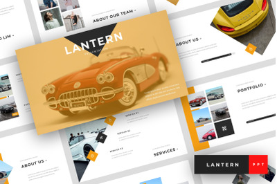 Lantern - A Car Dealership PowerPoint Template