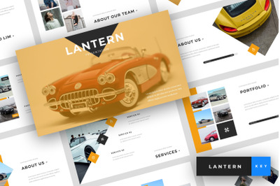 Lantern - A Car Dealership Keynote Template