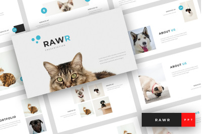 Rawr - A Pet Service PowerPoint Template