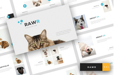 Rawr - A Pet Service Google Slides Template