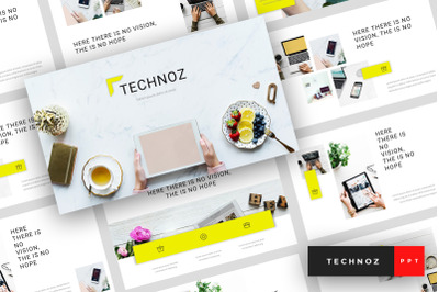 Technoz - An Internet Marketing PowerPoint Template