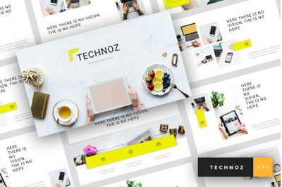 Technoz - An Internet Marketing Google Slides Template