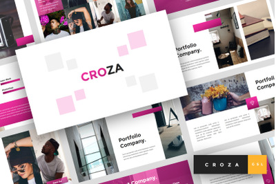 Croza - Creative Google Slides Template