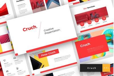 Cruch - Creative Google Slides Template