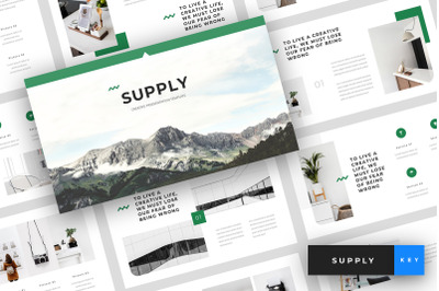 Supply - Creative Keynote Template