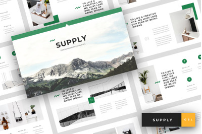 Supply - Creative Google Slides Template