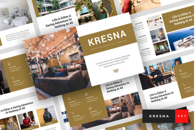 Kresna - Hotel PowerPoint Template