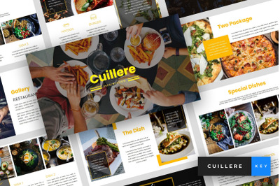 Cuillere - Restaurant Keynote Template