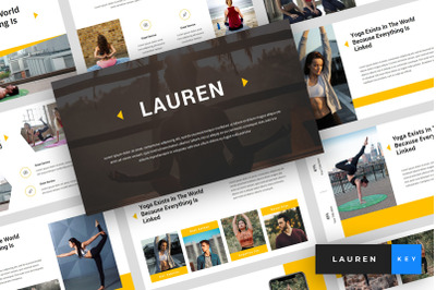 Lauren - Yoga Keynote Template