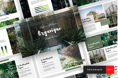 Organique - Botanical PowerPoint Template