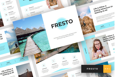 Fresto - Travel Google Slides Template