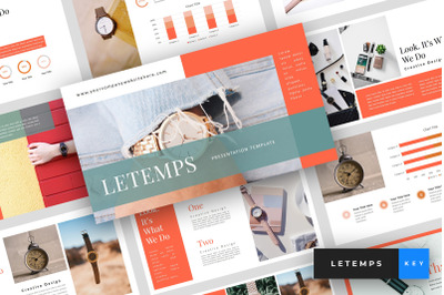 Letemps - Watch Keynote Template