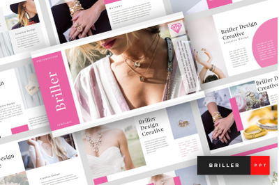 Briller - Jewerly PowerPoint Template