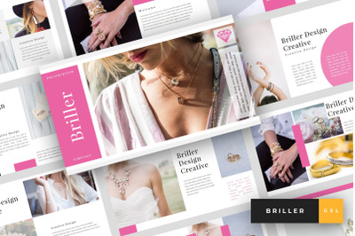 Briller - Jewerly Google Slides Template