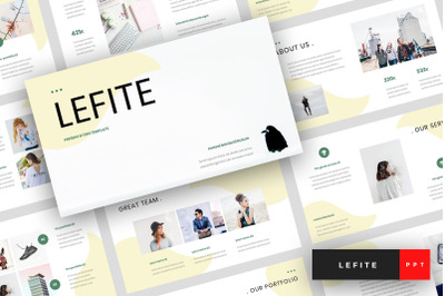 Lefite - Magazine &amp; Creative PowerPoint Template