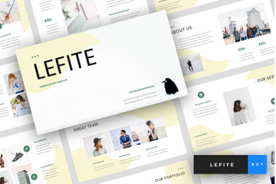 Lefite - Magazine &amp; Creative Keynote Template