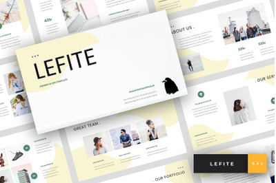 Lefite - Magazine &amp; Creative Google Slides Template