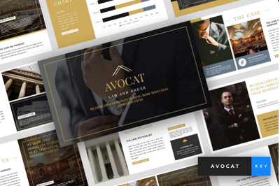 Avocat - Lawyer Keynote Template