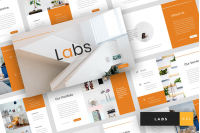 Labs - Creative Google Slides Template