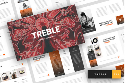 Treble - Music Google Slides Template