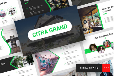 Citra Grand - Real Estate PowerPoint Template