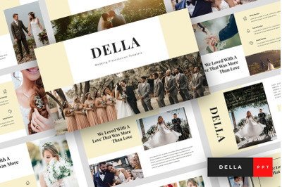 Della - Wedding PowerPoint Template