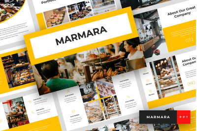 Marmara - Bakery PowerPoint Template