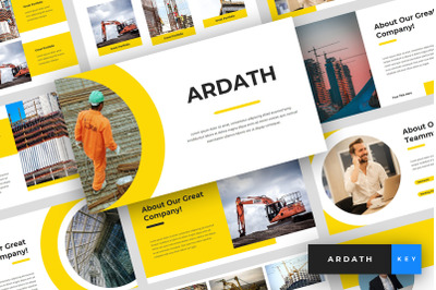 Ardath - Construction Keynote Template