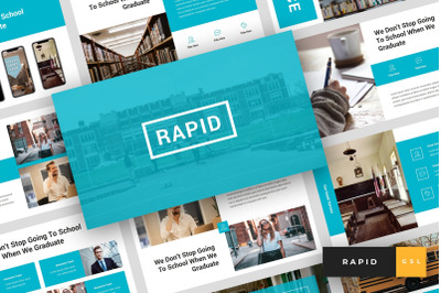 Rapid - Education, University, &amp; School Google Slides Template