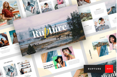 Rupture - Creative Agency PowerPoint Template