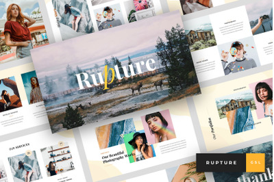 Rupture - Creative Agency Google Slides Template