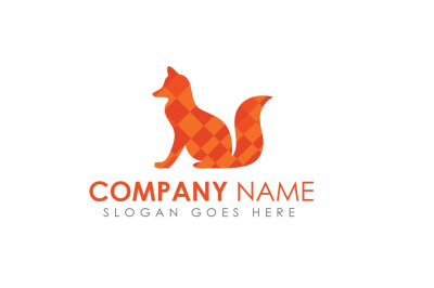 Fox Logo Design Template