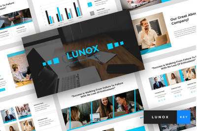 Lunox - Pitch Deck Keynote Template