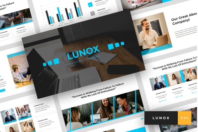 Lunox - Pitch Deck Google Slides Template