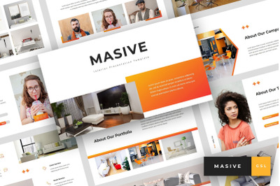 Masive - Interior Google Slides Template