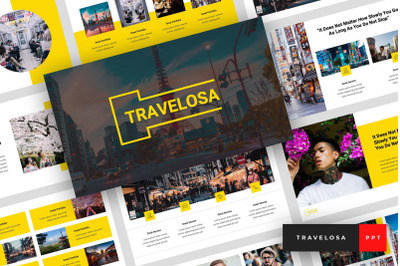 Travelosa - Japanese PowerPoint Template